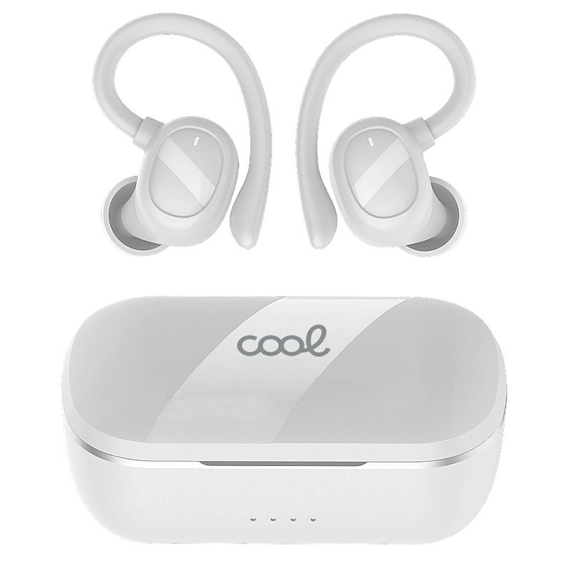 Auriculares Stereo Bluetooth Earbuds Inalámbricos COOL Fit Sport Blanco
