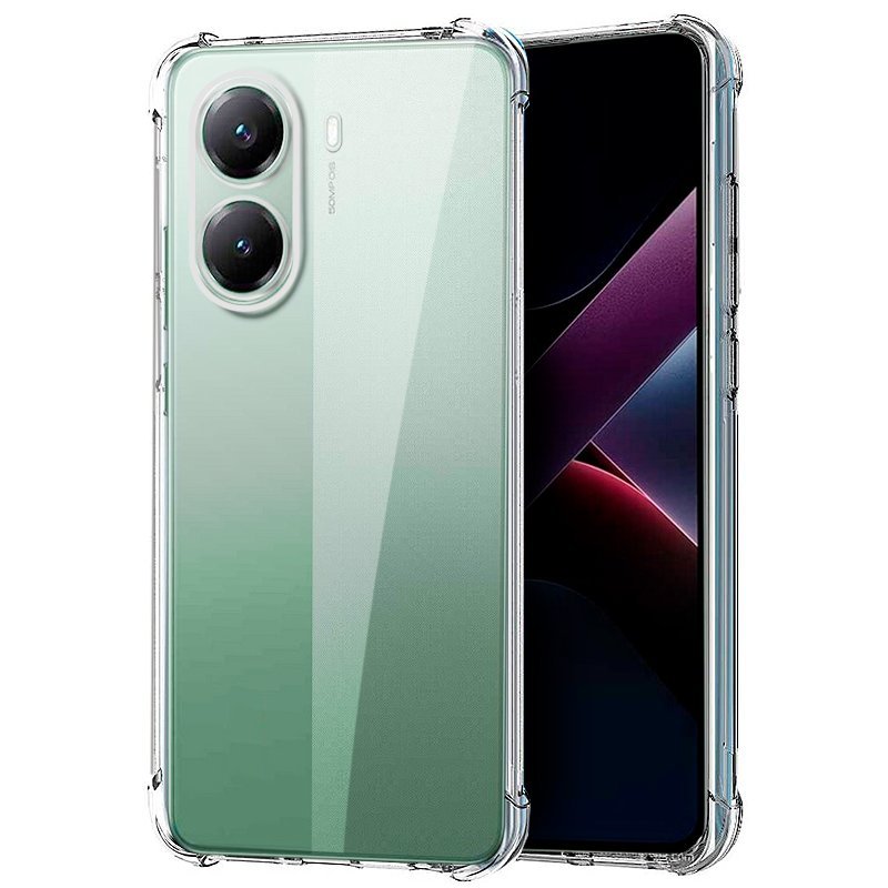 Carcasa COOL para Xiaomi Poco X7 Pro 5G AntiShock Transparente
