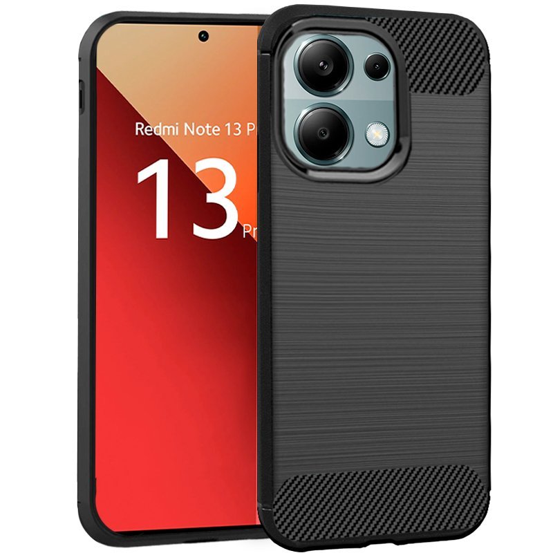 Carcasa COOL para Xiaomi Redmi Note 13 Pro / Note 14S / Poco M6 Pro Carbón Negro