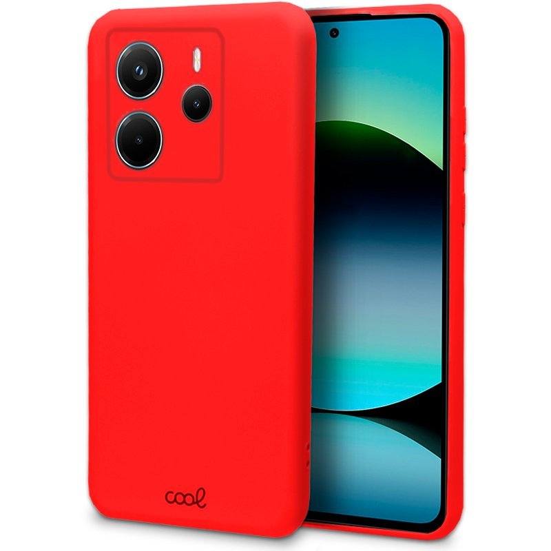 Carcasa COOL para Xiaomi Redmi Note 14 Cover Rojo