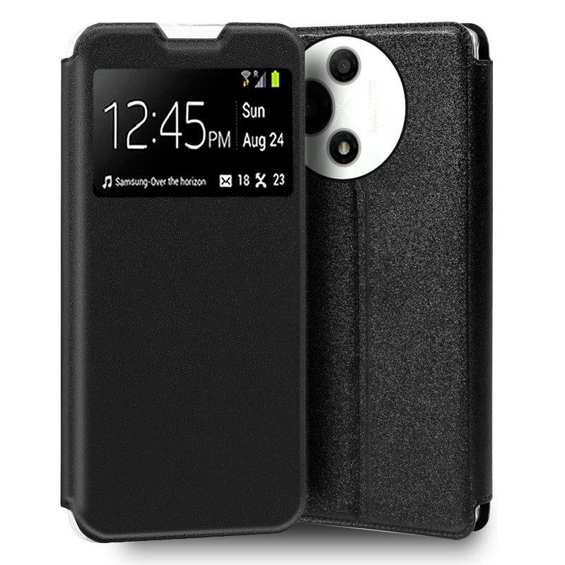 Funda COOL Flip Cover para TCL 60 SE Nxtpaper 5G Liso Negro