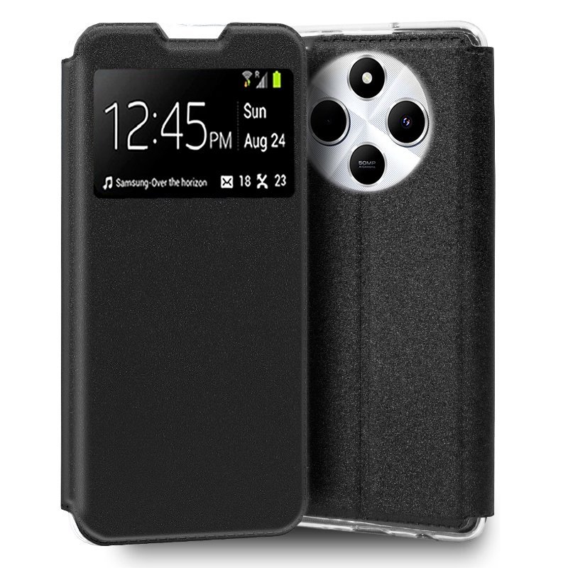 funda-cool-flip-cover-para-xiaomi-redmi-14c-poco-c75-liso-negro.jpg