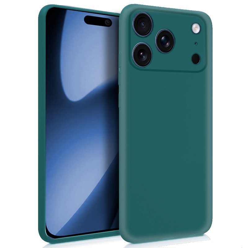Funda COOL Silicona para iPhone 17 Pro Max (Verde)
