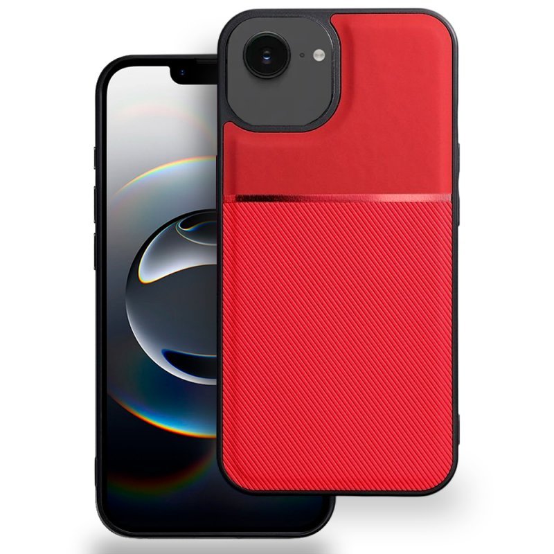Carcasa COOL para iPhone 16e / 17e Dual Rojo