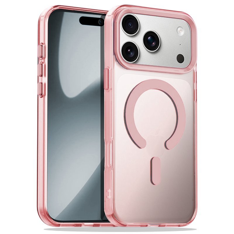 Carcasa COOL para iPhone 17 Pro Max Magnética Colorful Rosa