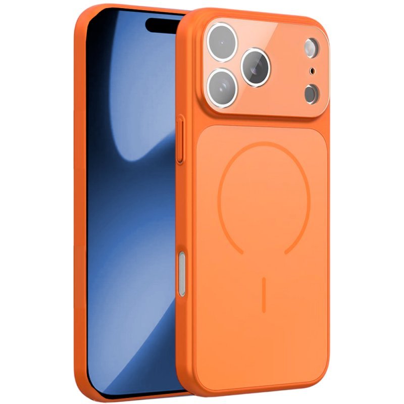 Carcasa COOL para iPhone 17 Pro Max Magnética Cover Naranja