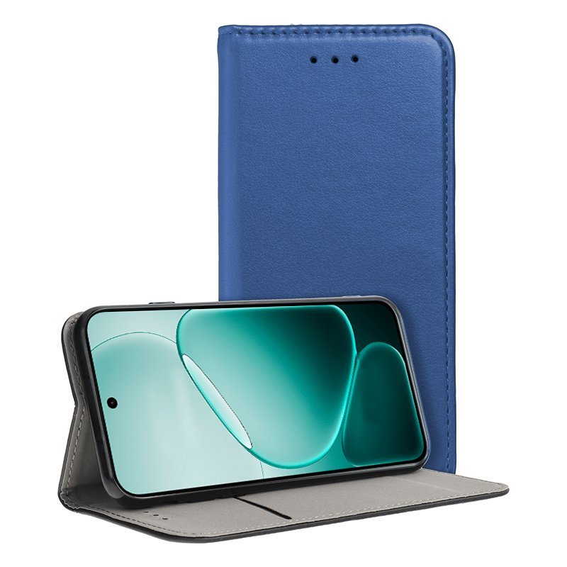 Funda COOL Flip Cover para Oppo A6 Pro 5G Liso Azul