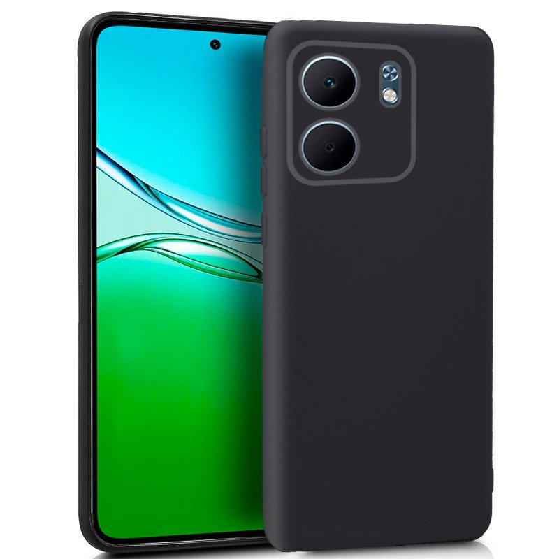 Funda COOL Silicona para Oppo A5x (Negro)